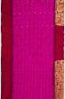 Paithani Silk Bandhani Butta Pink Saree With Akuthi Border