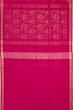 Uppada Silk Butta Dual Tone Pink And Orange Saree