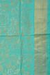 Uppada Silk All Over Jamdani Sea Green Saree