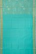 Uppada Silk All Over Jamdani Sea Green Saree