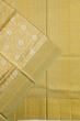 Kanchipuram Silk Tissue Brocade Gold Saree