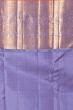 Kanchipuram Silk Brocade Sky Blue Saree