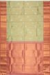 Kanchipuram Silk Checks And Butta Pastel Green Saree