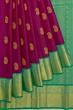 Kanchipuram Silk Butta Purple Saree