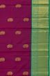 Kanchipuram Silk Butta Purple Saree