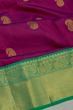 Kanchipuram Silk Butta Purple Saree