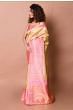 Kanchipuram Silk Brocade Cream Saree