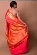 Kanchipuram Silk Brocade Red Saree