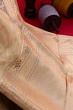 Pastel Banarasi Silk Jaal And Butta Rangkat Saree