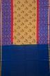 Coimbatore Soft Silk Ikat Beige Saree