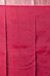 Kanchipuram Silk Floral Printed Maroon Saree