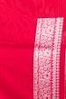 Banarasi Silk Jacquard Pink Saree