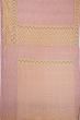 Banarasi Kora Organza Tissue Butta Baby Pink Saree