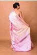 Kanchipuram Silk Brocade Pink Saree