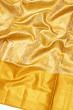 Kanchipuram Silk Tissue Brocade Gold Saree