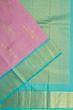 Gadwal Silk Brocade Pastel Pink Saree