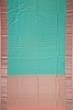 Gadwal Silk Vertical Lines Sky Blue Saree