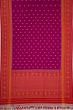 Banarasi Silk Butta Purple Saree