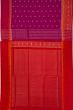 Banarasi Silk Butta Purple Saree