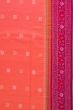 Banarasi Silk Butta Peach Saree