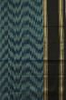 Coimbatore Silk Zig Zag Lines Sage Green Saree