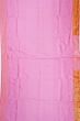 Paithani Silk Butta Pink Saree With Single Border