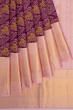 Kanchipuram Silk Brocade Purple Saree