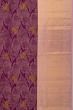 Kanchipuram Silk Brocade Purple Saree