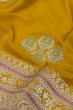 Banarasi Silk Butta Yellow Saree