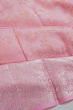 Kanchipuram Silk Brocade Pink Saree