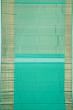 Kanchipuram Silk Brocade Sea Green Saree