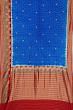 Banarasi Silk Bandhani And Butta Royal Blue Saree