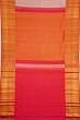 Kanchipuram Silk Brocade Peach Saree