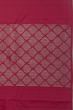 Kanchipuram Silk Antique Zari Brocade Red Saree