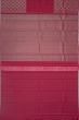 Kanchipuram Silk Antique Zari Brocade Maroon Saree