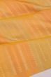 Coimbatore Silk Vertical Lines Yellow Saree