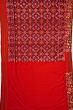 Pochampally Silk Ikat Maroon Saree