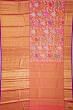 Kanchipuram Silk Brocade Pink Saree