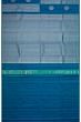 Kanchipuram Silk Antique Zari Brocade Teal Blue Saree