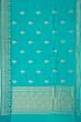 Banarasi Katan Silk Butta Blue Saree