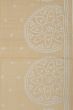 Tussar Embroidery Butta Beige Saree