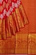 Kanchipuram Silk Brocade Red Saree