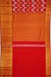 Kanchipuram Silk Brocade Red Saree