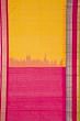 Chettinad Cotton Checks And Butta Yellow Saree