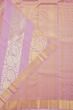 Kanchipuram Silk Leheriya Baby Pink Saree