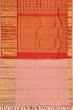 Kanchipuram Silk Checks And Butta Red Saree