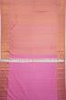 Kanchipuram Silk Brocade Pink Saree