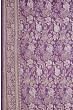 Banarasi Georgette Brocade Purple Saree
