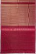 Kanchipuram Silk Brocade Maroon Antique Zari Saree