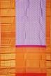 Kanchipuram Silk Brocade Lavender Saree